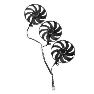 3kpl 88mm T129215su 7pin jäähdytys tuuletin Rog Strix Rtx 2080 2080ti 12v 0.5a