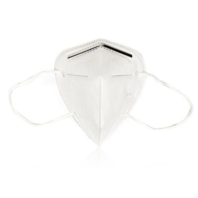 Ebox Kn95 ansigtsmasker - 50 stk., hvid - høj filtreringseffektivitet, behagelig pasform