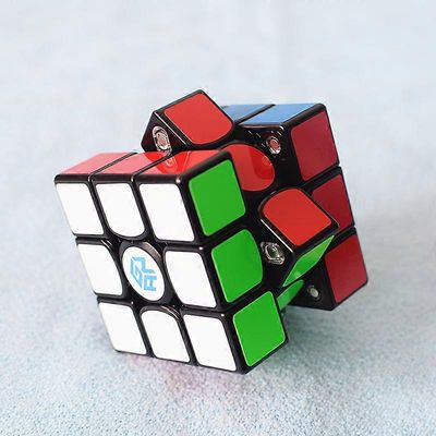 GAN 356 XS 3X3 Magneettinen Magic Speed Cube Ammattimainen GAN-palapelilelut Cubo Magico Lasten lahjat GAN356X S GAN356 x S black