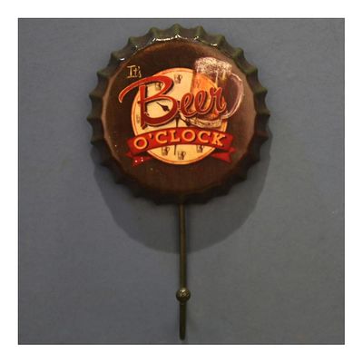 Ruili Vintage Creative Beer Cap Bar Tøj Hat Hook YY51051