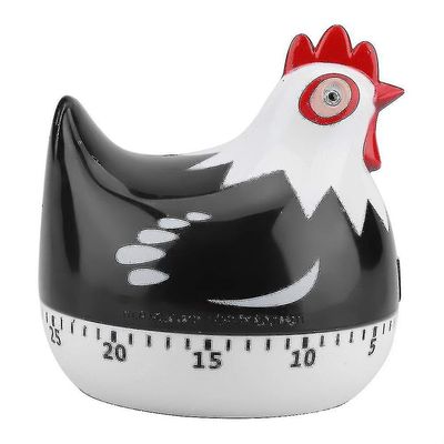Kjøkken Timer, Nydelig Kylling Tegneserie Kjøkken Matlaging Timere Søt Påminnelse Nedtelling Timer Gave For Matlaging Baking Svart