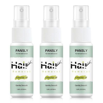 Hårfjerningsspray, skånsom hårfjerningsspray, 30ML hårfjerningsspray for underarm, arm, ben, hårfjerning for menn og kvinner 3pcs