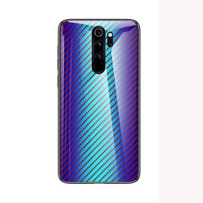 AIR Smuk stødsikker hærdet glas sag for Redmi 7 - Blå