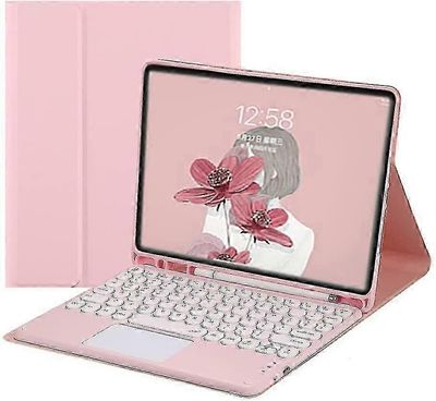 Galaxy Tab S9+/s9 Plus 12.4' 2023 -malli (SM-x810/x816b/x818U) Näppäimistön suojus kosketuslevyllä Pyöreät näppäimet Ohut magneettinen irrotettava ...