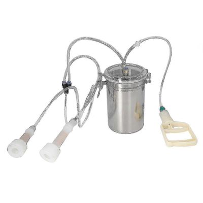 Manuaalinen lypsykone 2000ml vaivaa säästävä ohjaus ruostumattomasta teräksestä valmistettu pullo kannettava lypsysarja maitokasvitilalle