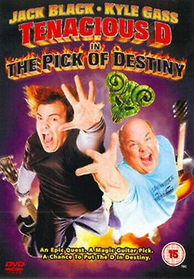 Vedholdende D i Pick of Destiny DVD (2007) Jack Black Lynch (DIR) cert 15 - Region 2