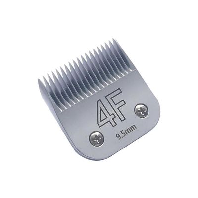 4F 9,5 mm irrotettava lemmikkikoiran hoitoleikkuri keraaminen terän vaihto useimmille Andis Oster A5 Wahlille Hopea