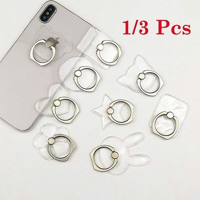 1/3 stk Mobiltelefon Ring holder Telefon Mobil Support Tilbehør Telefon Finger Stand Holder Stik til Telefon Mobiltelefoner IPhone