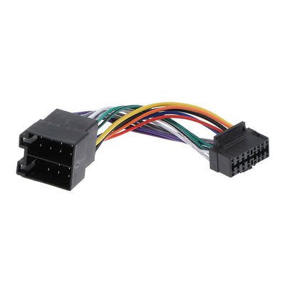 16-pinners bilstereo radiosele ISO for radio til ISO-radio Play Plug Auto Adapter Ledningsnett Co Som vist