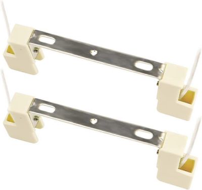 Augro 2pc R7S LED-lampunpidike 118mm halogeeni, AC 100-240V, lineaarinen keraaminen pidike pisteelle