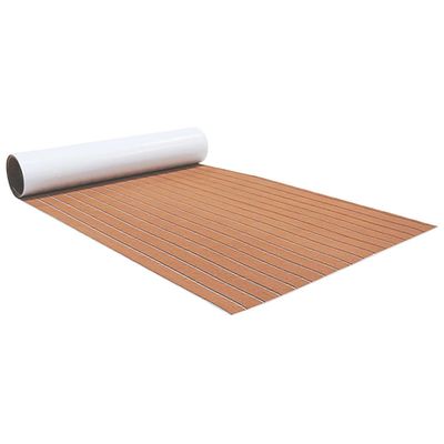 CNCEST 240x90cm EVA veneen kansi itseliimautuva matto vedenpitävä liukumaton ja korroosionkestävä veneen lattiamatto pehmeä tiikkilattiamatto jahdi...