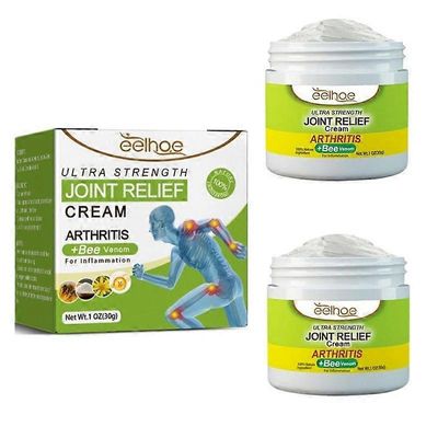 1-3x Mehiläisen myrkky nivel- ja luuhoitovoide, Mehiläisen myrkky nivel- ja luuhoitovoide 2pcs