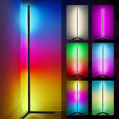 Tavice AU Rgb led lattia kulmavalaisin valoteline bluetooth streaming pelaaminen koristelu au