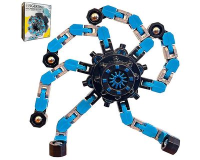 Transformerbar fingerspids Gyro Spinner- Hånd Fidget Spinner Fingerlegetøj - Sensorisk legetøj til autisme - Fingerspids Spin Top Legetøj - DIY Str...