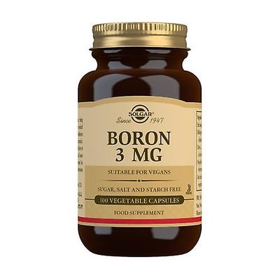 Solgar Boron 100 vegetable capsules of 3mg