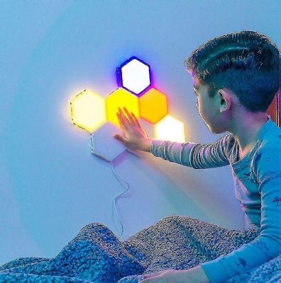 6kpl Autism Tap-tap Sensory Led -valot visuaalisille aistien etsijöille