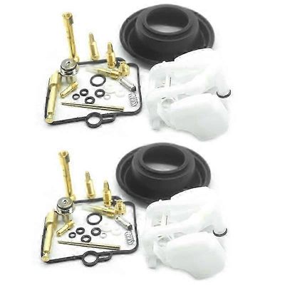 2 kpl Mikuni BST33 BMW F650 1993-2000 SUZUKI 1989-2000 GS500E moottoripyörä kaasuttimen korjaussarja hiilihydraatti kelluva tyhjiökalvo