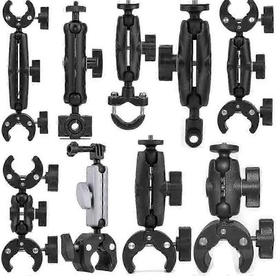 Insta360 One X2 X3 X4 GoPro 12 11 10 SJCAM yhteensopiva Selfie Stick -monopodikiinnitys ohjaustangon kiinnikkeellä pieni