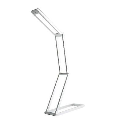 Led-pöytävalaisin taitettava himmennettävä kosketuspöytävalaisin taitettava led-lukuvalot (hopea)