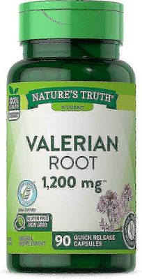 Nature's Truth Nature's sanning valerian rot, 1200 mg, quick release kapslar, 90 ea