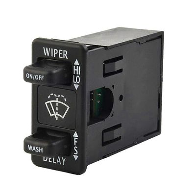 0623096002 Sähköpyyhkijän ohjauskytkin Freightlineriin Columbiaan 2000-2017 Musta