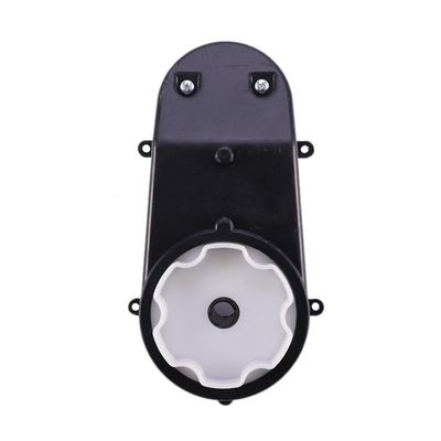 RS390 sähkömoottorin vaihdelaatikko 6V 18000RPM auto DC moottoriajoneuvolelu Musta