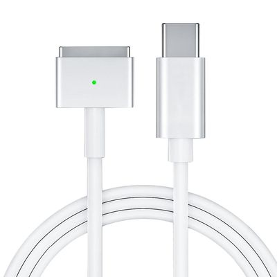 Fonken USB -C kvinne til Magsafe 2 ladekabeladapter for Macbook Pro Air 100W lader strømadapter 1.8M hvit