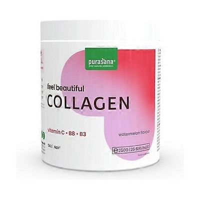 Purasana Watermelon Collagen Feel Beautiful Beauty 250 g of powder (Watermelon)