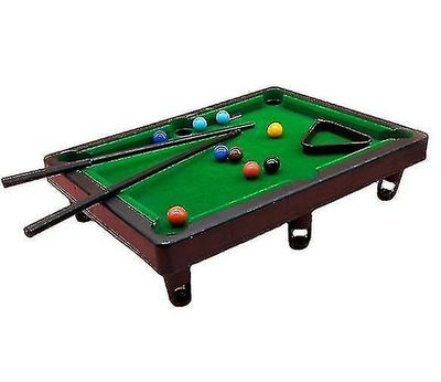 Billard spil for børn Mini bordplade Pool Set Grøn