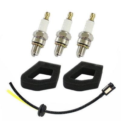 Tændrør luftfilter brændstofledningsfiltersæt til Honda Ult425 Ums425 Umk425 Umk435 Umc425 Umc435 Hhb25 Hhh25 Gx25 Gx35 motor