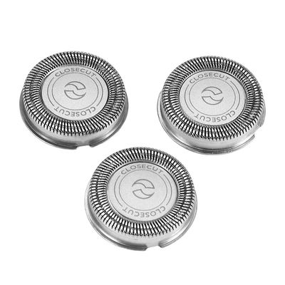 3 stk erstatning barbermaskin hode bladkuttere for Philips Norelco HQ4 HQ58 HQ56 HQ80 sølv