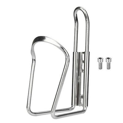 1pcs aluminiumslegering cykel cykel drikke vandflaske rackholder Mount Sølv 1