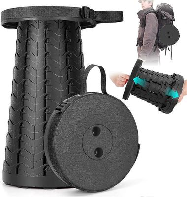 Kokoontaitettava jakkara, kokoontaitettava tuoli - päivitetty kannettava tuoli, jonka kantavuus on 400 paunaa, kannettava jakkara retkeilyyn, kalas...