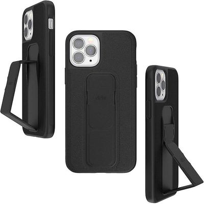 CLCKR deksel med stativgrep for brakett for iPhone 12 / iPhone 12 Pro - Saffiano Black