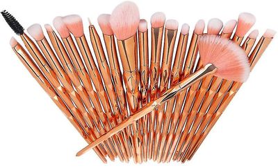 20pcs Premium Kosmetisk Makeup Brush Set Concealers Børster Kit (rose Gold)