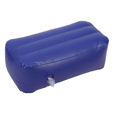 Lautta puhallettava tyyny Puhallettava veneen istuintyyny Vesiurheiluvälineet ulkokäyttöön Sininen 54.00X37.00X16.00CM