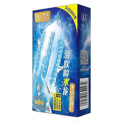 1set Uurretut kondomit Voitelu Erittäin ohuet suuret hiukkaset Orgaaninen lateksikumi Hajuton Tiukka Luonnollinen tunne Turvallinen ja kestävä C