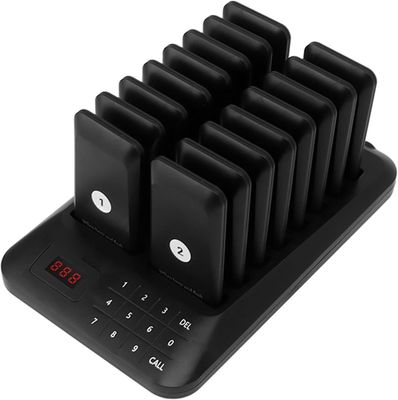 16 Restaurant personsøker System Buzzers Calling kundeservice berøringsskjerm Restaurant Venter Buzzers For Restaurant Church Food Truck Coffee Sho...