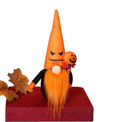 Handuo Halloween dekorationerprop med gave til Halloween orange