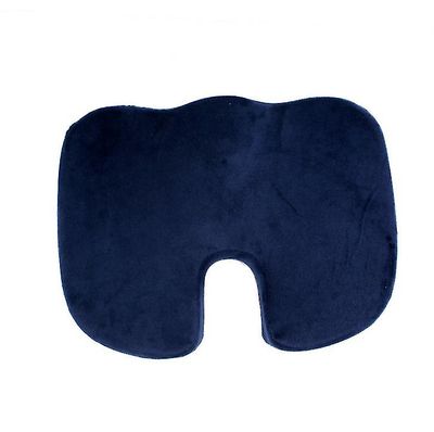 Coosilo Kontor Driving Buttocks Cushion, u-formet Memory Foam Chair Cushion blå