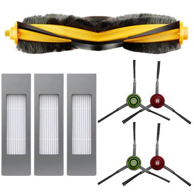 Dx5g-kta Filtre Sidebørster Hovedrullebørstefilter til Ecovacs Deebot Ozmo 920 950 960 980 Robotstøvsugningserstatning