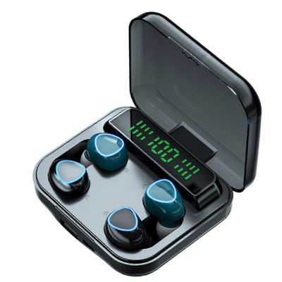 M22 pari langatonta kuuloketta kosketusnäyttö Bluetooth-kuulokkeet Dual Earbuds melua vaimentavat kuulokkeet