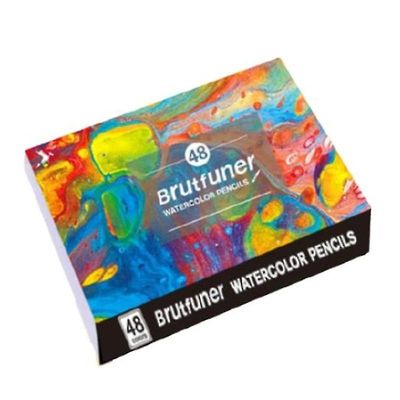 Zhuopai Vandopløselig farve blyant graffiti farve pen 48colors