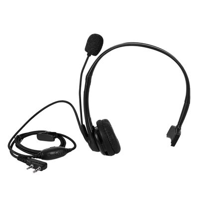 2-pinners PTT-mikrofon Hodetelefonkompatibel Kenwood Retevis Baofeng Uv5R 5R/888S-dt