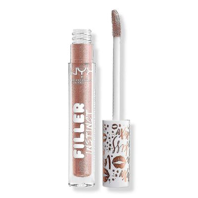 Nyx Professional Makeup Filler Instinct Plumping Lip Gloss, brunssi humalassa, 0.08 oz
