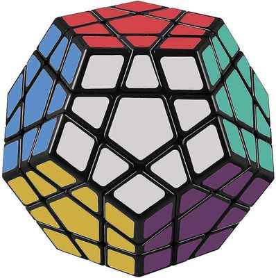 Shengshou Megaminx Nopeus Kuutio 3x3 Dodecahedron Kuusio Palapeli Lelu Musta
