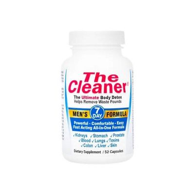 Century Systems The Cleaner - 7 päivän miesten kaava - Ultimate Body Detox (52 kapselia)