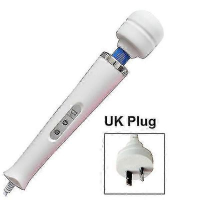 Sähköhierontalaite, jossa on 10 tilaa, ladattava kädessä pidettävä selkähierontalaite -aqwg valkoinen02