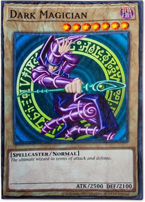 Yu-Gi-Oh! - Manta de forro polar con tarjeta de mago oscuro 80x60in 203x152cm