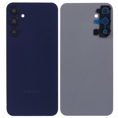 Samsung Galaxy A15 5G A156 -akkukotelo kameran linssin suojuksella - musta Monivärinen Black